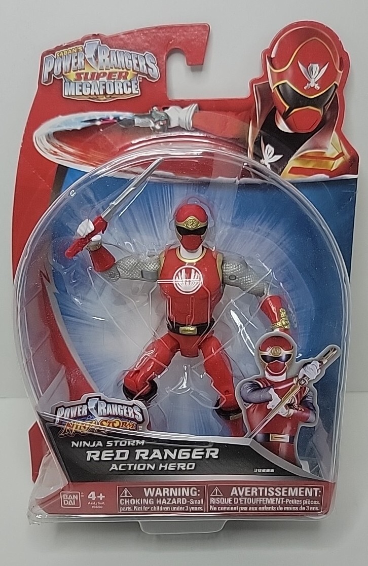 Power Rangers Super Megaforce (2014) Ninja Storm Red Ranger