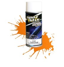 Spaz-Stix Hard Anodized Candy Orange Lexan Aerosol Paint Spray 3.5oz Can 15159