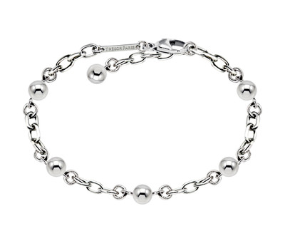Tresor Paris White Gold Plated Sterling Silver Bracelet 022561 UK