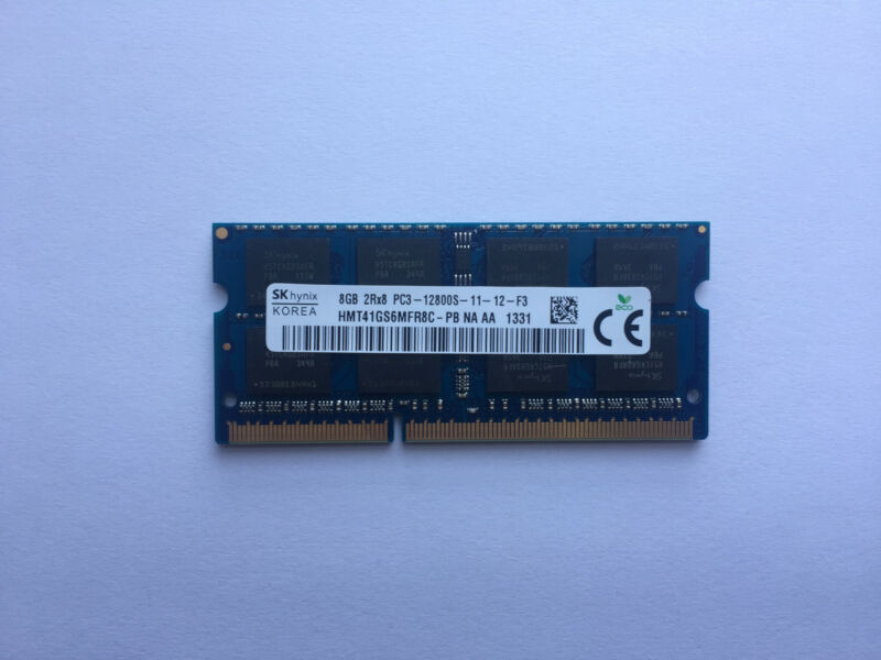 Barrette Mémoire SO-DIMM 8 Go DDR3 - Pour PC Portable, 204 Broches, 1333/1600 MHz