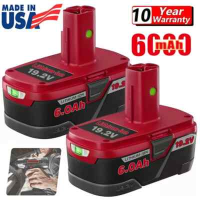 #ad #ad 2Pack For CRAFTSMAN 19.2 VOLT C3 LITHIUM DIEHARD BATTERY PACK 315.PP2011 6.0Ah $45.00