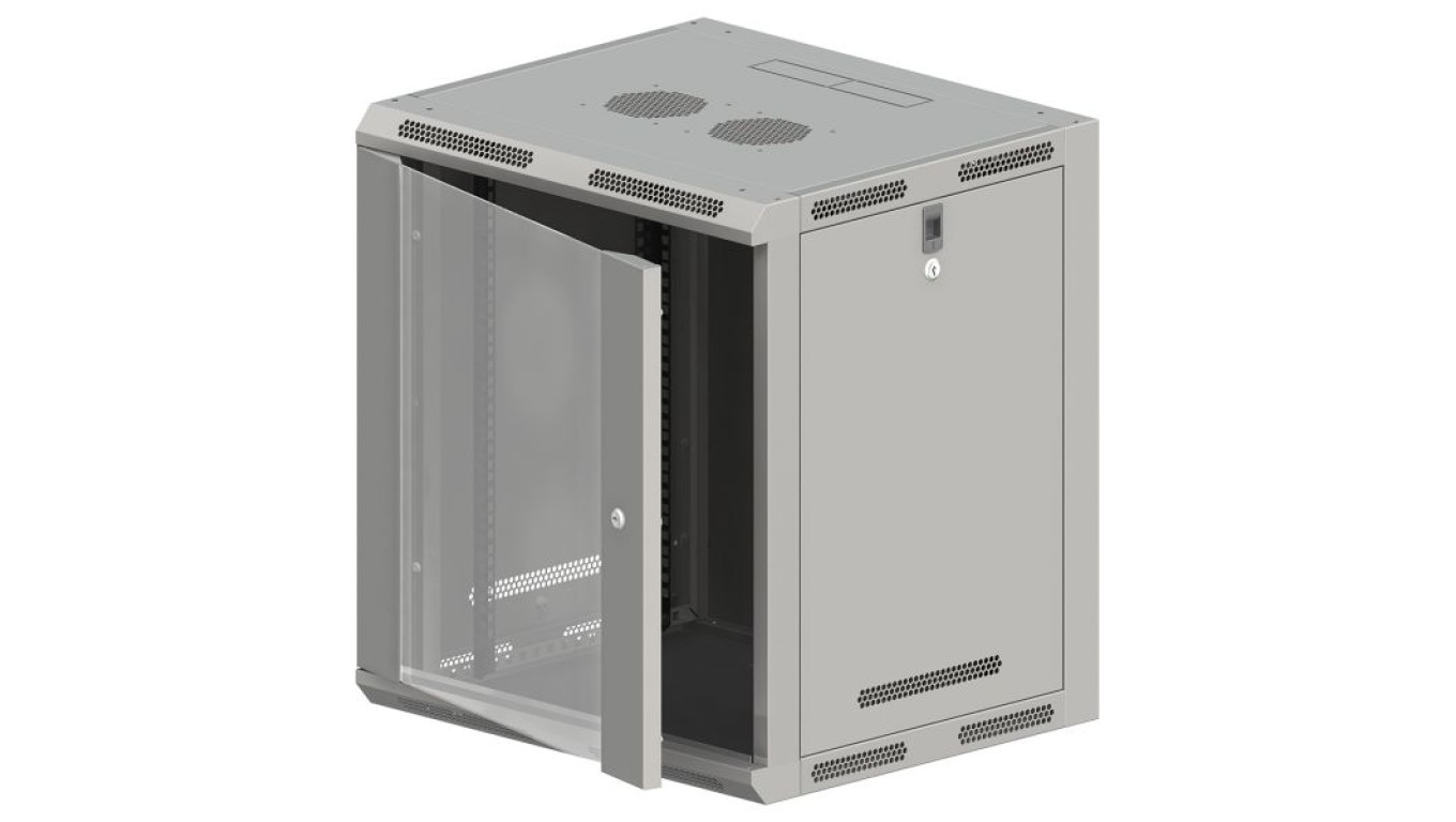Wall Cabinet 19 Inch 15U SW-15U-600-500-N-DSJ-OP-RP-B-S