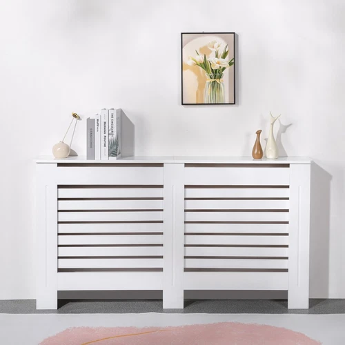 Cubreradiador cubrecalefactor 152 x 19 x 81,5 h madera moderno Wormer XL - Imagen 2 de 7