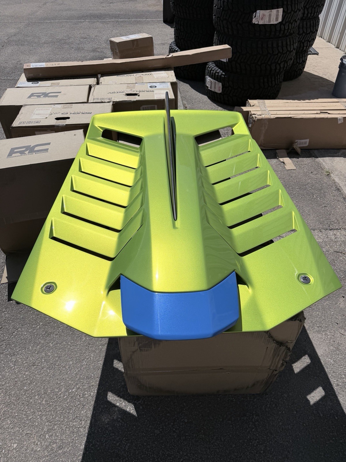 Lamborghini STO Engine Cover Bonnet Roof scoop