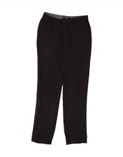 CHAPS Mens Slim Chino Trousers W29 L30 Black Polyester BU07