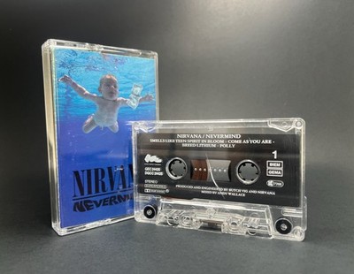 Nirvana NEVERMIND Vintage Cassette GEC24425 **1ST ISSUE  1991** TESTED