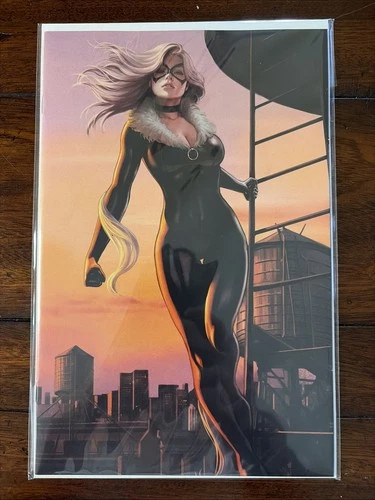 AMAZING SPIDER-MAN #57 IVAN TALAVERA EXCLUSIVE VIRGIN VARIANT LTD 1000 BLACK CAT
