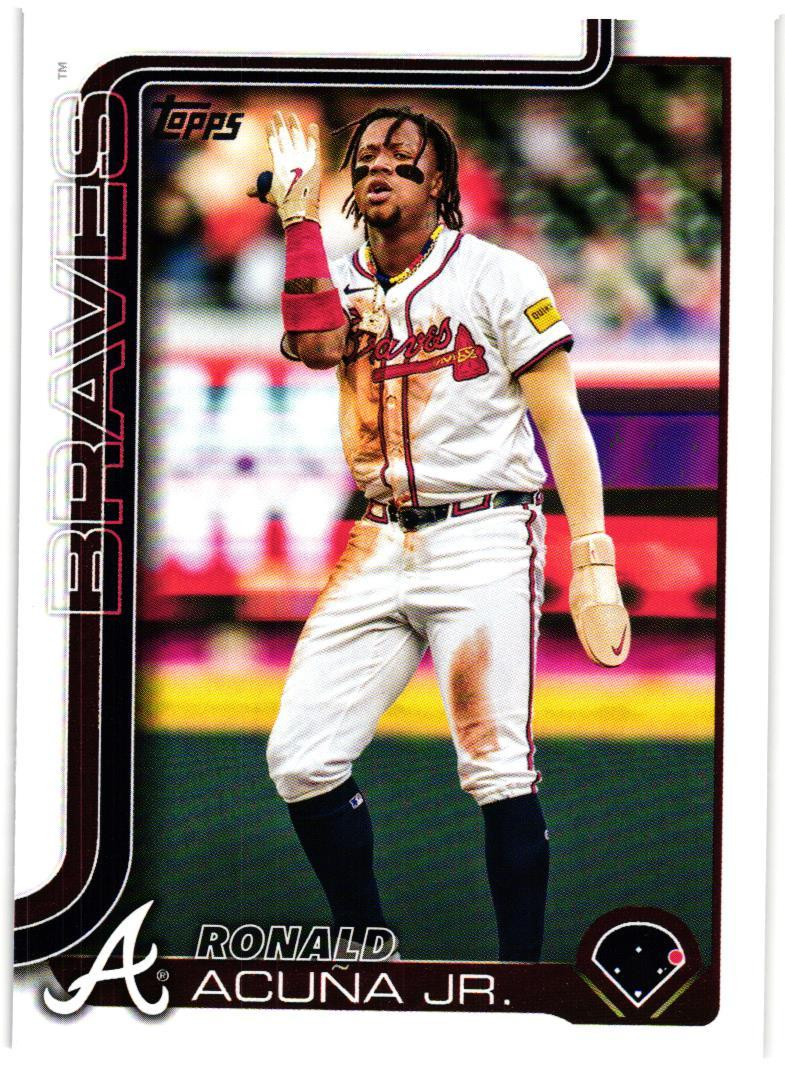 Ronald acuna jr ルーキーカード Ronald Acuna Jr. 2018 Topps Update #US250 Independence Day