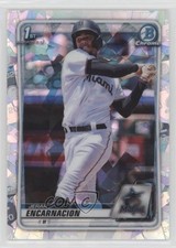 2020 Bowman Chrome Prospects Atomic Refractor Jerar Encarnacion #BCP-96 y8h