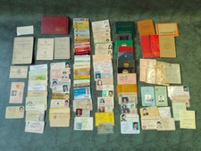 Rare Vintage Colombian Document Ids Cards Licenses Ephemera 50s To 90s Lot
