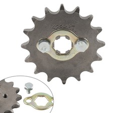 428 Chain 17mm 16T Front Sprocket For 110CC 125CC ATV Pit Dirt Quad Bike