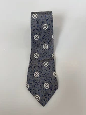 DAKS 100% Silk pointed tie made in United States