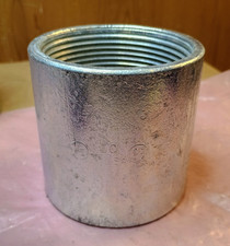 2-1/2" Conduit Coupling Rigid Steel Galvanized - Fast Ship