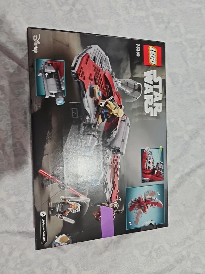 Star Wars 75362 Ahsoka Tano's T-6 Jedi Shuttle No Minifigures - Image 2 of 2