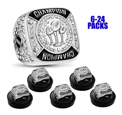 #ad #ad 6 12 18 24 *Youth Football Gift Team Rings Packs $209.95