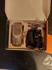 Nokia 3310e Mobile Phone Grey. Orange Network Retro Boxed Working Condition