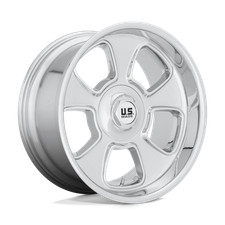 20x9.5 Us Mags U126 Boulevard Chrome Wheels 5x55x5.5 1mm Set Of 4