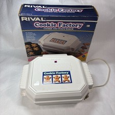 Rival Cookie Factory Model 9952W Cookie & Snack Maker Dessert Maker Made In USA