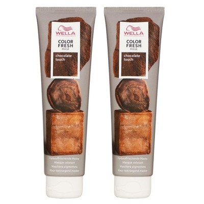 Wella Color Fresh Mask 2 x 150 ml Tönungsmaske Farbmaske Chocolate Set
