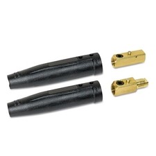 Cable Connector, Male/Female, Ball Point Connection, 1/0 AWG to 3/0 AWG Cable