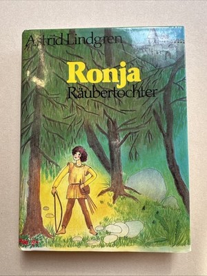 Ronja, Räubertochter. Lindgren Astrid und Ilon Wikland 1982 Kinderbuch