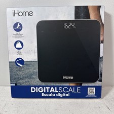 iHome Digital Bath Scale High Precision Weight Measurement Up to 397 lbs NEW