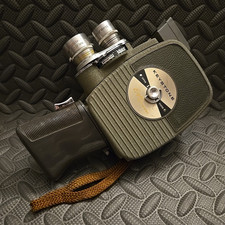 Vintage Keystone K-27G 8mm Movie Camera Triple Lens Untested