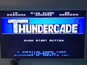 Thundercade - Authentic Nintendo NES Game Tested & Works!
