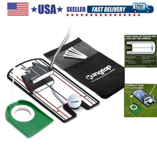 Golf Putting Mirror - Alignment Putting Training Aids for Consistency & Accur...
