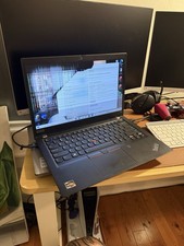 Lenovo ThinkPad 14" Laptop AMD Ryzen 5 PRO 4650U 16GB RAM 256GB SSD Windows 10