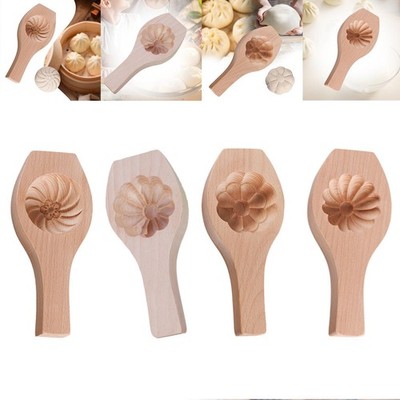 Gedämpfte Brötchenmaschine Mond Kuchen Modell Zum Selbermachen Kochen Zubehör Massivholz Chinesisch