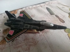 Hasbro Takara  Transformer G1 Air Raid  Fighter Jet Plane 1985 Incomplete Rudder