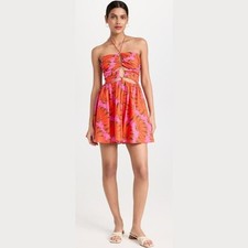 Farm Rio Copacabana Pink Mini Dress SZ M