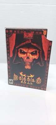 Diablo II 2 PC Big Box Original 2000 Release - Blizzard - CIB Complete 3 Discs