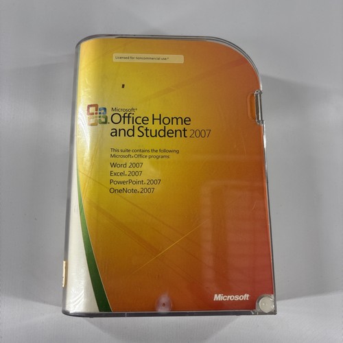 Microsoft Office 2007 Home and Student w/ Product Key - Excel, Word, PowerPoint