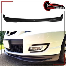 For 2007-2009 Mazda 3 Hatchback 5dr Jdm Front Bumper Lip Unpainted Pu - Ms Style For 2007-2009 Mazda 3 Hatchback 5dr Jdm Front Bumper Lip Unpainted Pu - Ms Style