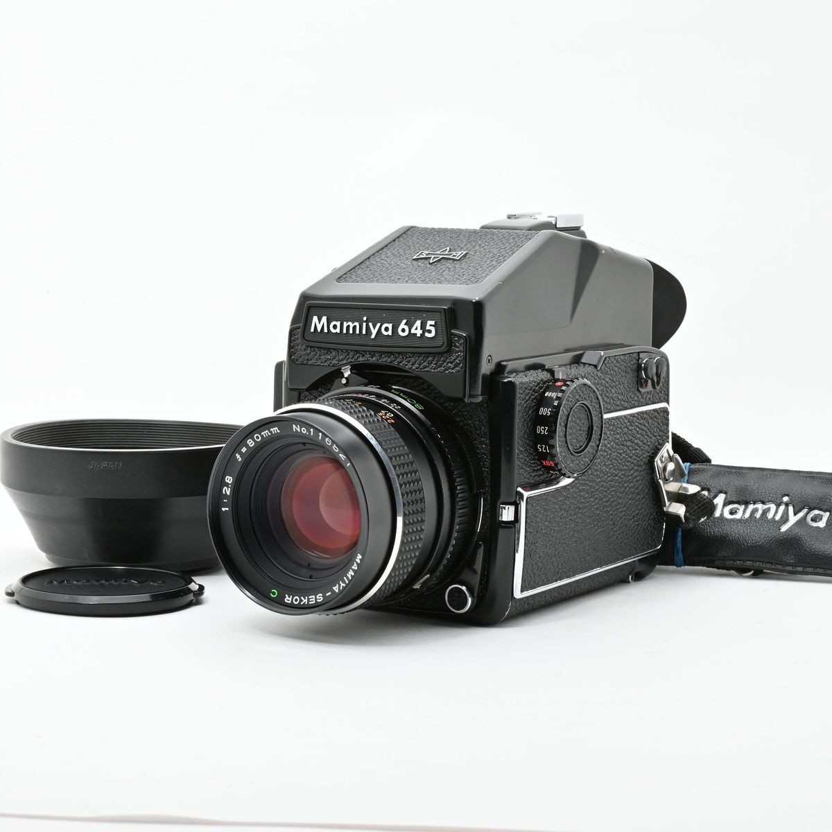 Mamiya M645 1000S 本体 SEKOR C 80mm Mamiya M645 1000S Medium Format Film Camera w/SEKOR C 80mm f/2.8