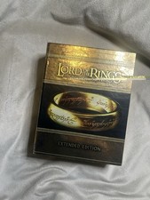 Lord of the Rings Extended Edition Blu-ray 15 - Disc Book Set w/ Map