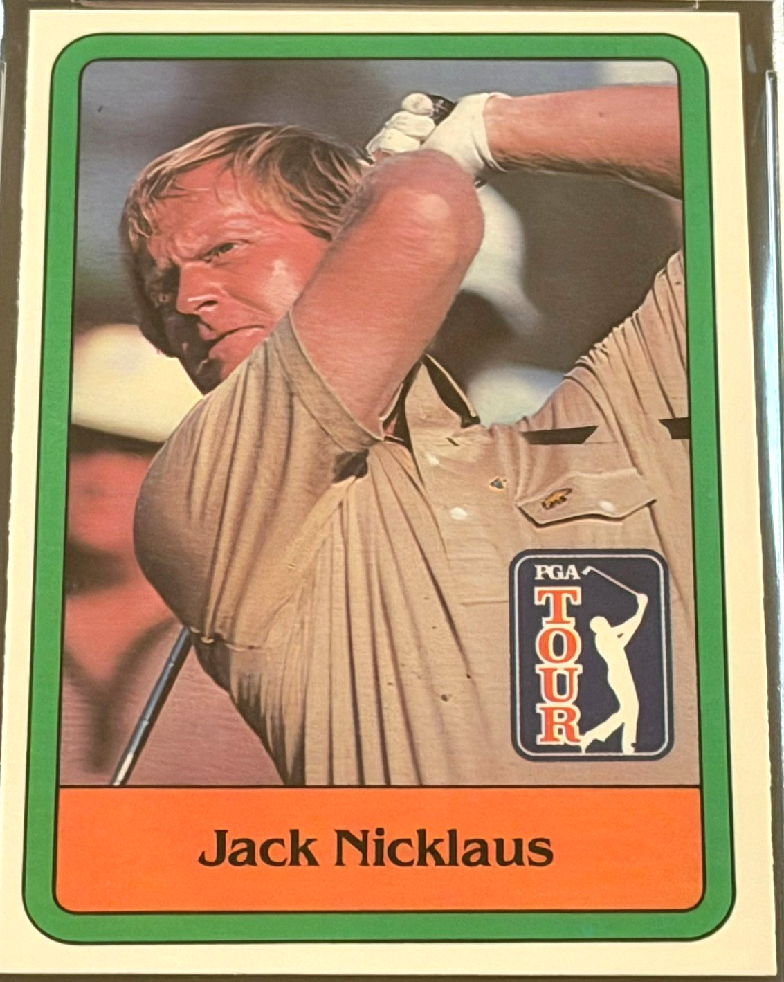 1981 DONRUSS GOLF #13 JACK NICKLAUS PSA 9 ROOKIE RC NEWLY GRADED RC HALL OF FAME view 2