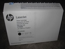 HP CE505XC Black Toner Cartridge OEM Genuine NEW 05X CE505X LaserJet P2055
