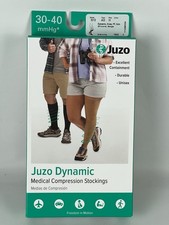 Juzo Dynamic Compression Stockings 30-40 AD lV Black mmHG Knee FF 5cm