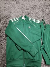 Adidas Originals Men's Green Tracksuit Size Small Excellent Condition