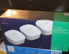 Eero WiFi System Dual-Band WiFi Mesh System 3 Pack 5000 SQ Ft Model J010001