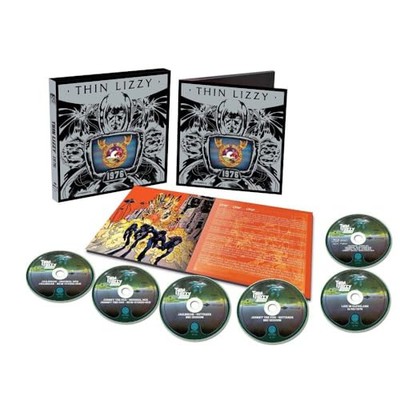 THIN LIZZY 1976 Jailbreak & Johnny 5CD+Blu-ray Box Limited Edition set JAPAN