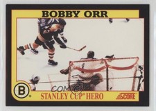 1991-92 Score Bobby Orr Bobby Orr (Stanley Cup Hero) HOF 0c1o