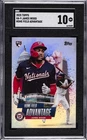 2025 TOPPS HOME FIELD ADVANTAGE #HA-9 JAMES WOOD ROOKIE RC SGC 10 GM