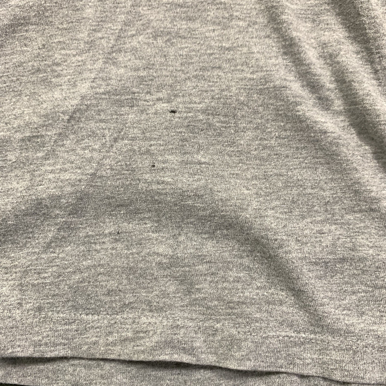 Womens Aeropostale 87 Logo Long Sleeve Gray T-shirt Tee Size Small