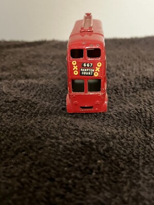 MATCHBOX No.5 LONDON BUS タイヤsilver 座席無し VINTAGE LESNEY MATCHBOX No.56 LONDON TROLLEY BUS MADE IN ENGLAND