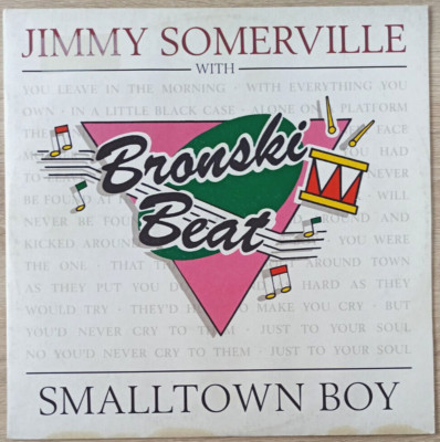 12''  SOMERVILLE WITH BRONSKI BEAT -   SMALLTOWN BOY **  D 1991  * *   EX / VG++