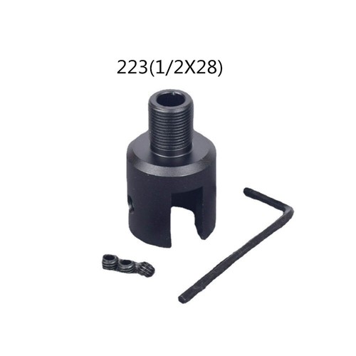 For 1/2x28 Aluminum Ruger 10/22 Muzzle Brake Adapter .223 Thread ...